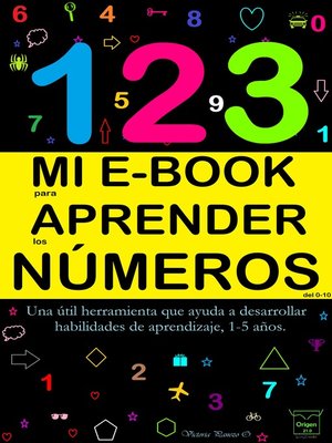 cover image of Mi E-Book Para Aprender Los Números Del 0-10
